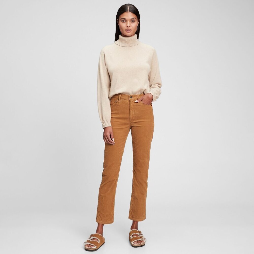 Gap High Rise Vintage Slim Cords With Washwell